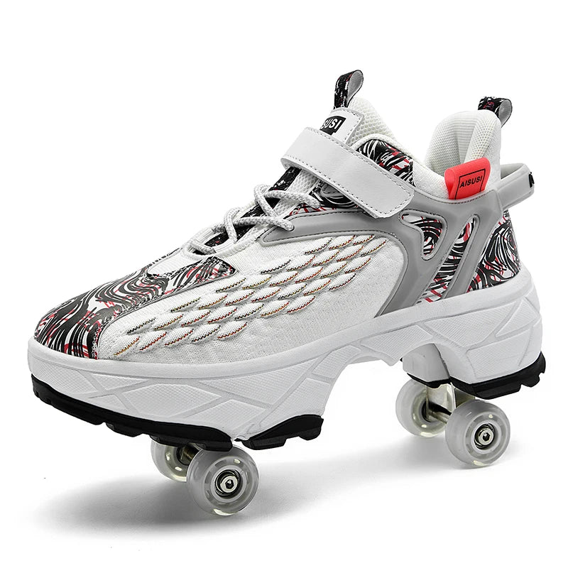 Cartoon Roller Sneakers (Heelys)