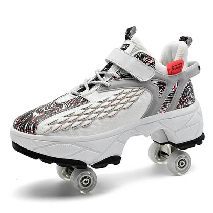 Cartoon Roller Sneakers (Heelys)