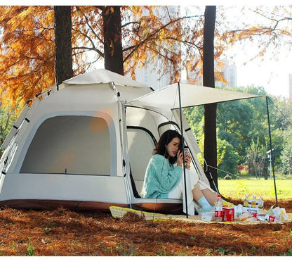 5 - 6 Persons Family Waterproof Pop Up Camping Tent