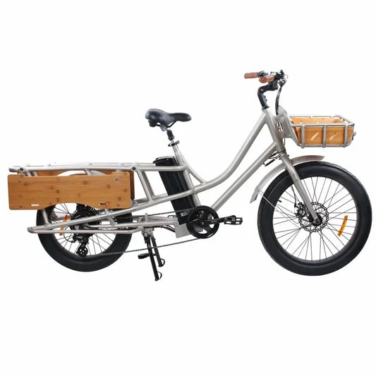 Vintage 500w  24'' Electric Cargo Ebike
