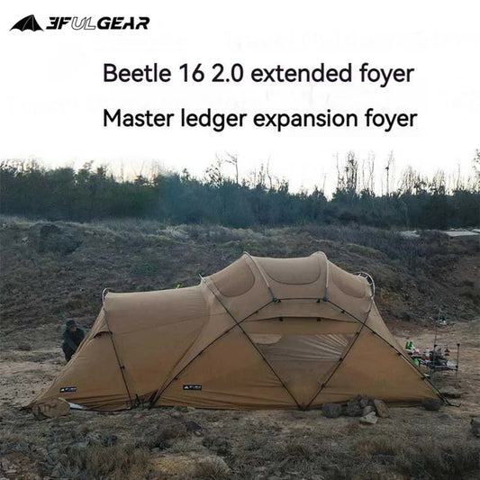 3FUL GEAR 2.0 Beetle 16 Dome Tent 70D Nylon Spherical Tent
