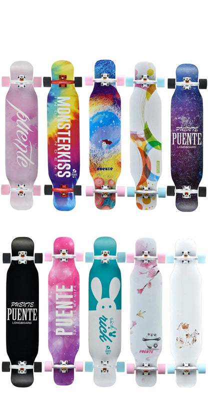 42" Maple Skateboard Longboard