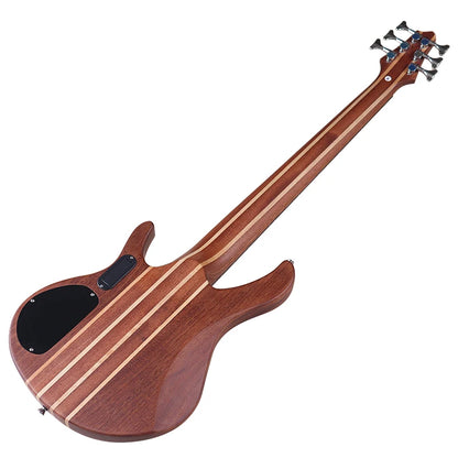 Fretless 6 String Electric Bass Guitar 43 Inch