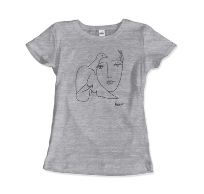 Pablo Picasso Peace (Dove and Face) Artwork T-Shirt