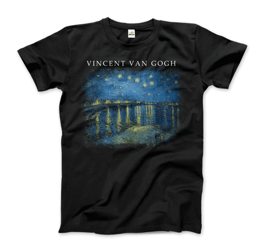 Van Gogh Starry Night Over the Rhône, 1888 Artwork T-Shirt