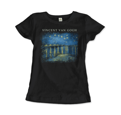 Van Gogh Starry Night Over the Rhône, 1888 Artwork T-Shirt