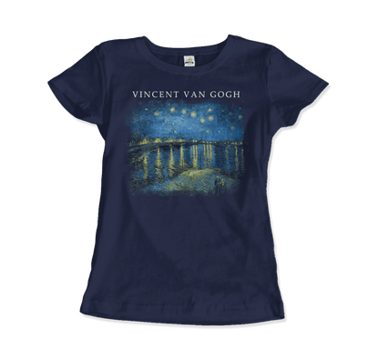 Van Gogh Starry Night Over the Rhône, 1888 Artwork T-Shirt