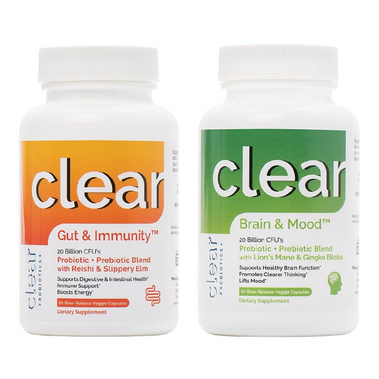 Clear Brain & Mood + Clear Gut & Immunity Bundle