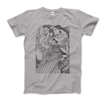 Gustav Klimt The Virgin (Maiden) 1913 Sketch T-Shirt