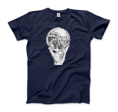 M.C. Escher Hand with Reflective Globe T-Shirt