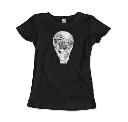 M.C. Escher Hand with Reflective Globe T-Shirt