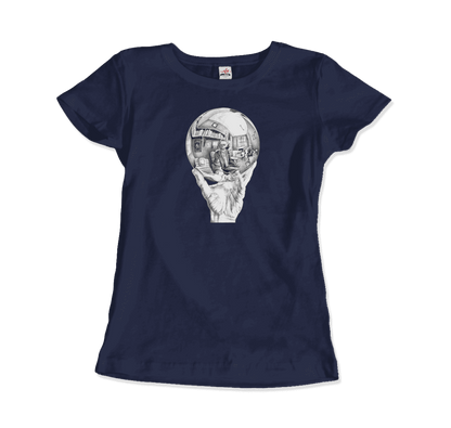M.C. Escher Hand with Reflective Globe T-Shirt