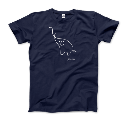 Pablo Picasso Elephant Sketch Artwork T-Shirt