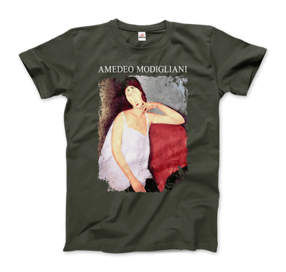 Modigliani - Portrait of Jeanne Hébuterne, 1919 Artwork T-Shirt
