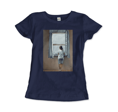 Salvador Dali Young Woman at a Window Artwork T-Shirt