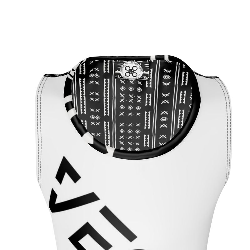 Duality Gear, Vegas Bound, Black & White Mudcloth, Mens Sports Airflow Jersey
