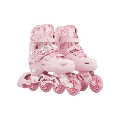 Adjustable Inline Roller Skates (Flashing Wheels)