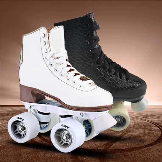 Beginner Indoor Quad Roller Dance Skates