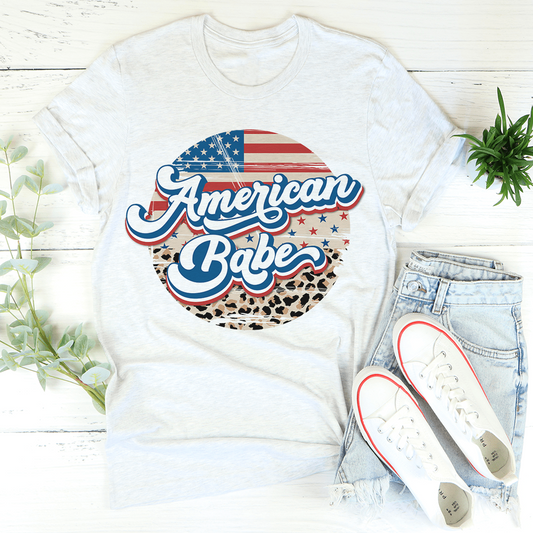 American Babe Leopard T-Shirt