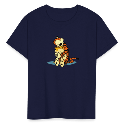 Calvin and Hobbes Hugging T-Shirt