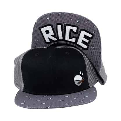 Rice Mesh Snapback Hat