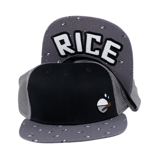 Rice Mesh Snapback Hat