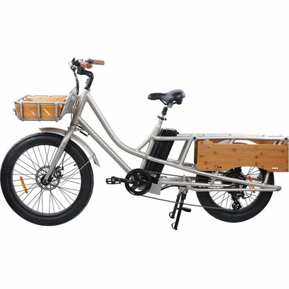 Vintage 500w  24'' Electric Cargo Ebike