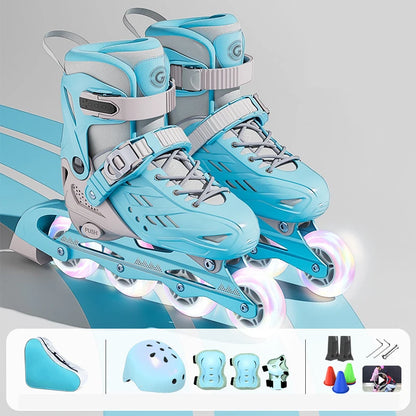 Outdoor 4 Wheels Free Style  Inline Roller Skates