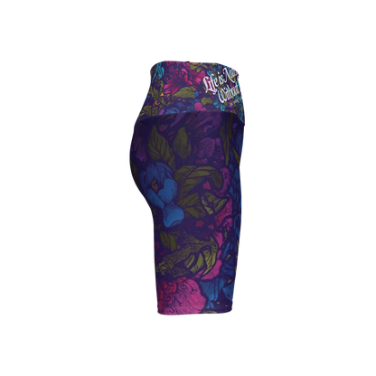 Original Era Women’s 'Nothing Without Love' Floral Bike Shorts