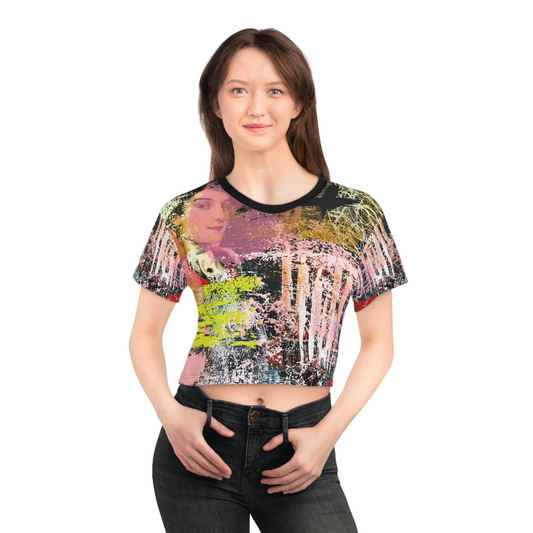 Crop Top Designers Edition THE PORTRAIT | Minimal By QueenNoble