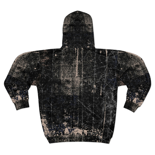 Unisex Zipped Fleece Jacket with Hoodie ALPHA from Minimal By QueenNoble