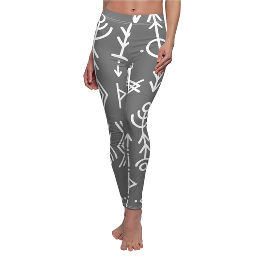 Workout Casual Dual Purpose Leggings TRIBE 4 | Minimal By QueenNoble