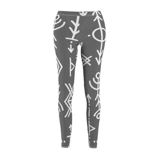 Workout Casual Dual Purpose Leggings TRIBE 4 | Minimal By QueenNoble