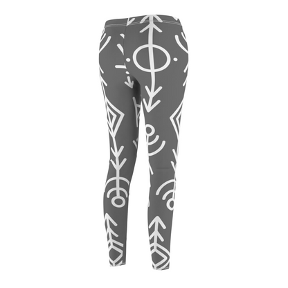 Workout Casual Dual Purpose Leggings TRIBE 4 | Minimal By QueenNoble