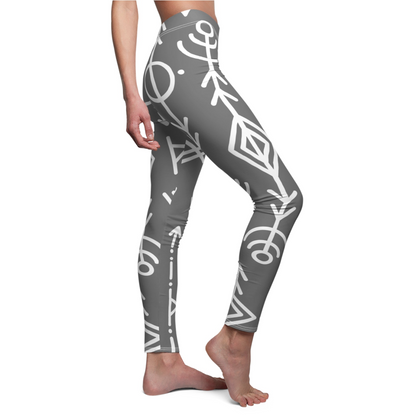 Workout Casual Dual Purpose Leggings TRIBE 4 | Minimal By QueenNoble