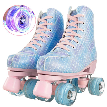 Beginner Stylish Dance Quad Roller Skates