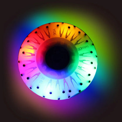 1PCS  Indoor/Outdoor Colorful Quad Roller Skate Wheels
