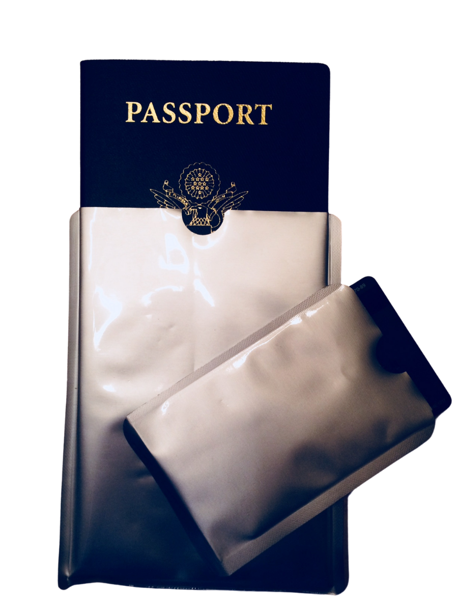 RFID Insert Sleeves (Set of 2) ~ use these inside our PortaPocket pockets for added safety