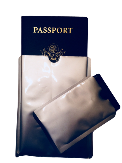 RFID Insert Sleeves (Set of 2) ~ use these inside our PortaPocket pockets for added safety