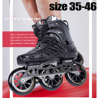 3 Big Wheel Inline Skates for Outdoor, Downhill & Speed