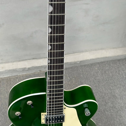 GRETSCH Green Electric Semi-hollow Body  Guitar  with Chrome Hardware