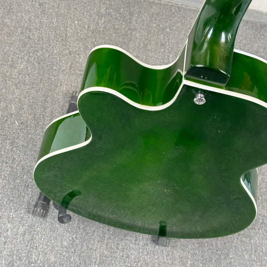 GRETSCH Green Electric Semi-hollow Body  Guitar  with Chrome Hardware