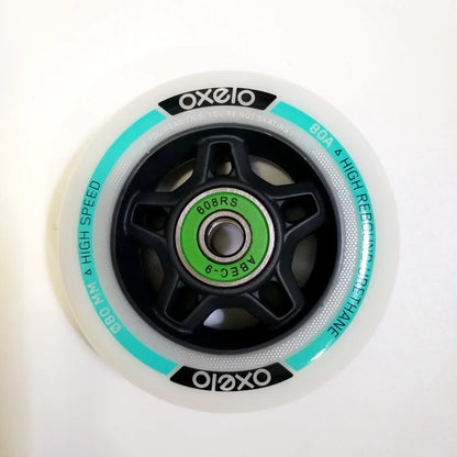 Inline Roller Skate 80A Wheels 80mm (80x24mm) - 8wheels/lot