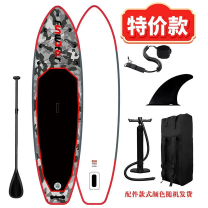Beginner Portable Thickened Inflatable PVC Paddle Board