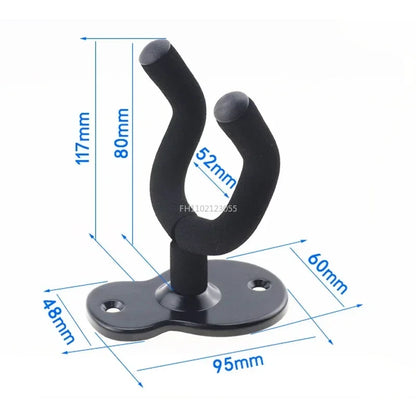 1PCS Metal Guitar Wall Mount Non-slip