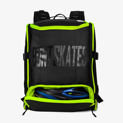 BONT Skates Backpack (Neon Green) - Fits All Skate Types