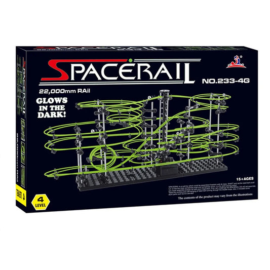 Spacerail Marble Run (Luminous Version)