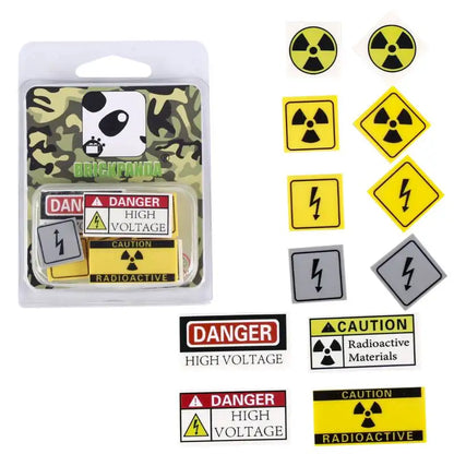 Miniature recreational block toy pieces