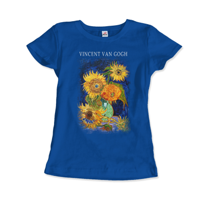 Van Gogh Five Sunflowers 1888, Artwork T-Shirt