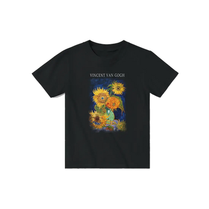 Van Gogh Five Sunflowers 1888, Artwork T-Shirt